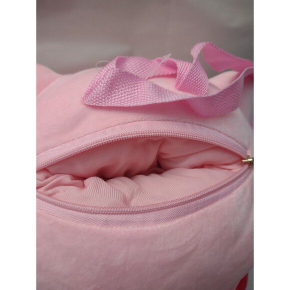 NWOT Kirby Plush 12” Plush Backpack by Bioworld Pink Two Straps Bag - Picture 5 of 12